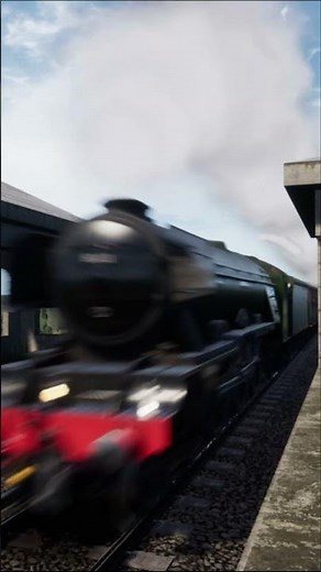 WonterRail - Train Sim World: LNER A3 'Flying Scotsman' Racing Across The Ouse Valley Viaduct on BML