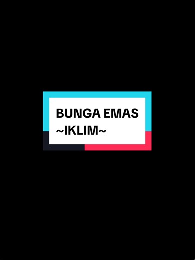 Bunga Emas oleh Iklim - Lirik dan Makna