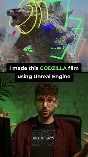 I Made a Godzilla Cinematic in Unreal Engine 5