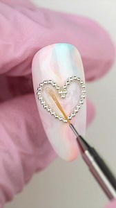 110K views · 1.7K reactions | Uñas color Pastel con Pixie Swarovski ✨ Nail Art Materiales: -Gel polish white -Base coat -Painting gel óleo (varios tonos) -Pincel Flat Art -Gel uv Synergy -Top coat | Melisa Rocha | Facebook