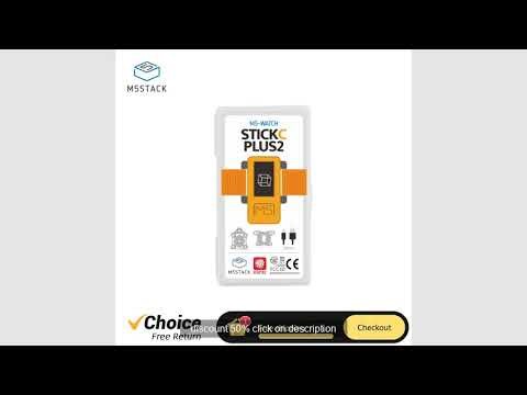 M5Stack M5StickC PLUS2 ESP32-PICO Mini IoT Development Kit IR and WiFi 1.14-inch TFTScreen IoT Contr