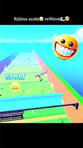 Roblox Scale VS REAL WAVES🌊😱 #shortsfeed #roblox