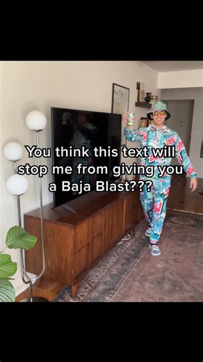 Sometimes you need to break the fourth wall to deliver someone their Baja Blast | Mountain Dew