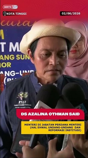 2 JUN 2026 - PRN JOHOR : ELEMEN DEMOKRASI PERLU DIBERI PERHATIAN UTAMA