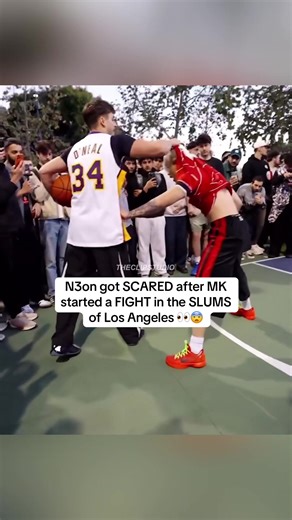 N3on Gets Scared During MK's Fight in LA Slums