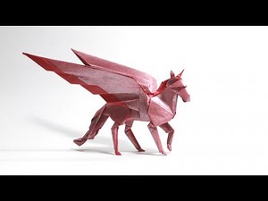 Origami pegasus by Dong Viet Thien