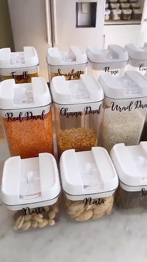 Organizing Food Storage Containers with Awesome Labels
