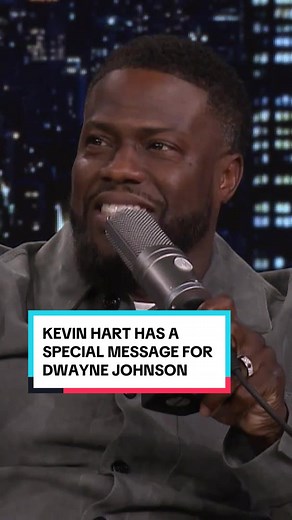Kevin Hart's Special Message for Dwayne Johnson
