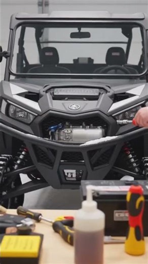 UTV Winterization Snow Belt #offroadlife #atvlife #offroad #atvutv #pioneerhonda #youtubeshorts #atv