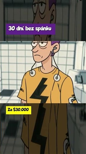 30 dní bez spánku. Za $30.000