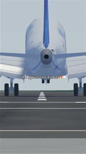 26.1 Infinite Glow Update🔥☁️: An Infinite Flight edit #2026 #avgeeklife #aviation #edit