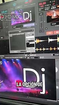 All settings when inserting text into virtual DJ