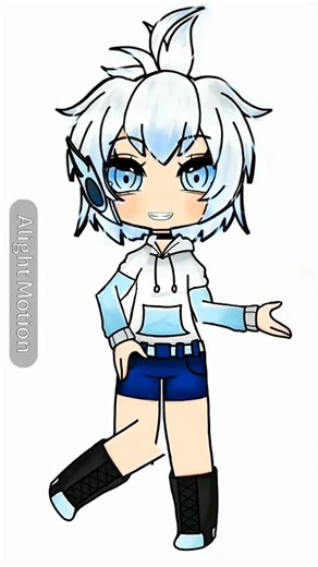 Welcome to Gacha Tuber😃😍😜 | #gachalife #anime #edit #capcut #alightmotion