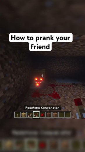 Funniest and easiest prank😭 #minecraft #minecraftprank #minecrafttroll #prank #minecraftbuild