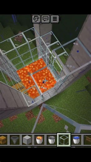 100% working iron farm tutorial in #ironfarmmcpe #minecraft #viralshorts 8