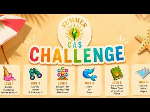 🌊 J'ai créé un Summer CAS Challenge ! 🍦🏖️🍹