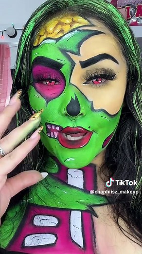 #viral #belleza #zombie