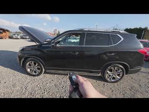 SsangYong Rexton IV – How to Lower and Raise Windows with Keyfob