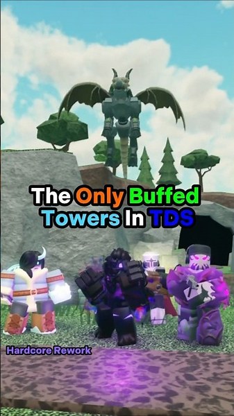 The Main Tower Buffs In The TDS Hardcore Update!