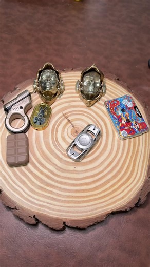 EDC Finger Spinner with a Tuning Fork #edc #fidgettoys #metal #toys #coolgadgets #oddlysatisfying