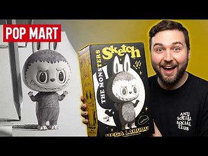 MEGA Labubu Sketch 400% | The Monsters | POP MART