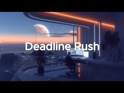 Deadline Rush - Upbeat Chillstep & Synthwave | Coding Under Pressure