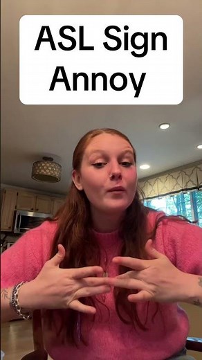 Learn How To Sign "Annoy" in ASL for Beginners | American Sign Language #shorts