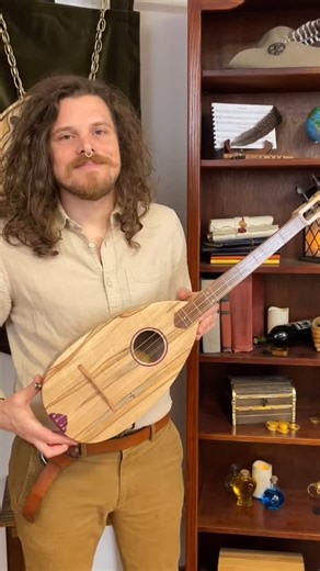 Wild Sparrow Strings on Instagram: "Wild Sparrow lute dulcimer, the Bard No. 14 🎶 This is a little overview of my latest build as well as basic playing techniques 📖 #wildsprrowstrings #lutedulcimer #mountaindulcimer #appalachiandulcimer #fantasy #lute #dulcimer #bard"