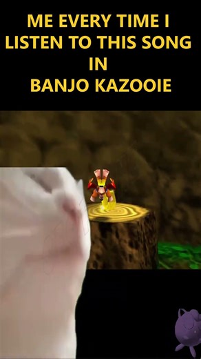 me every time i listen to this song in banjo kazooie #shorts