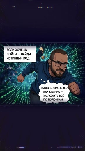 Программист попал в Матрицу… но приехала доставка 🍕