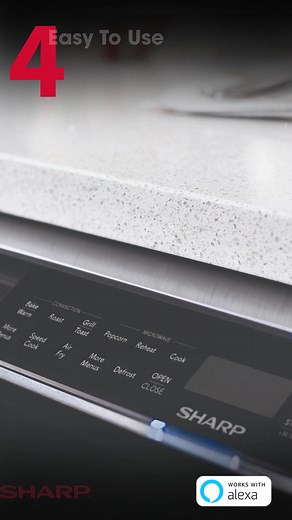 Meet the SHARP Smart Convection Microwave™ Drawer Oven. From hands-free Easy Wave Open technology to precise convection cooking and smart app control, this appliance is designed to make every meal effortless! https://pbxx.it/nKmMfn | Rays Appliance Sales and Service