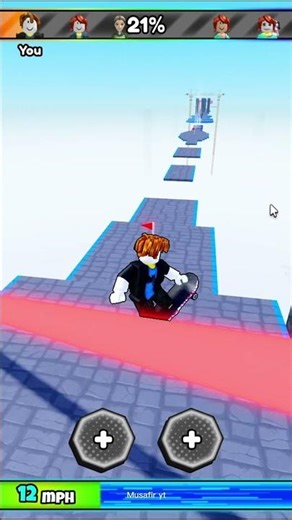 Skateboarding in Roblox