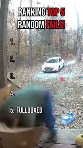 Ranking Top 5 Funniest FAILS!! #funny #shorts