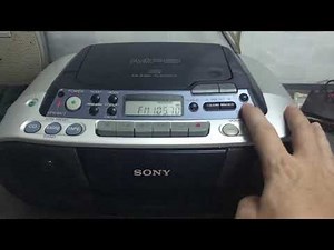 Radio Cassette Sony cfd-s03cp