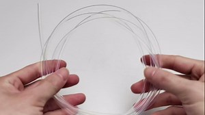 Aicosineg 16.4FT PTFE Teflon Tubing 0.07in ID X 0.11in OD PTFE Teflon Tube Connector Tubing Teflon Tube Hose Line PTFE Teflon Tube Cutter PTFE Tubing Tube for PLA ABS 3D Printer Milky(1PCS)