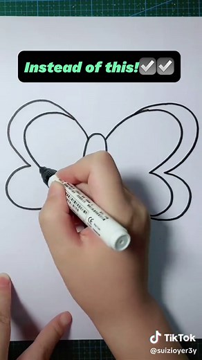 How to Draw a Perfect Butterfly Tutorial