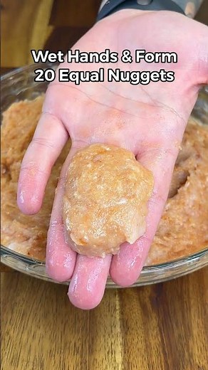 Healthy & Easy Chicken McNuggets & Fries🍗🍟 #lowcalorie #highprotein #mcdonalds #fakeaway #fatloss