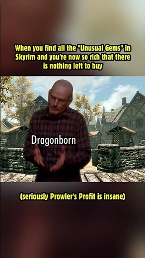 When you find all the "Unusual Gems" in Skyrim! #skyrim