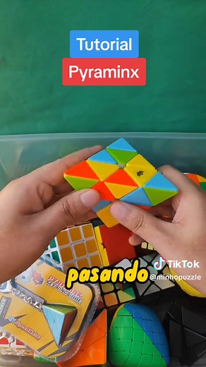 Cómo Armar y Resolver un Pyraminx - Tutorial Completo