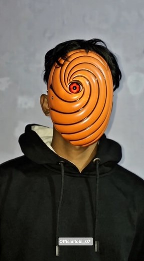 Sharingan Awakened! Tobi Mask Edit 🔥 #shorts #anime #obito #sharingan #madara #cosplay #tobi #naruto