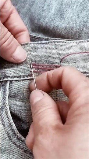 Start by sewing parallel horizontal lines across the gap to create a bridge.