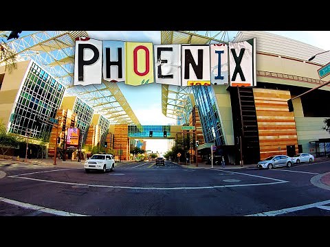 Phoenix 4k | Driving Downtown | Arizona, USA