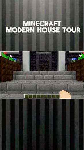 Minecraft modern house tour