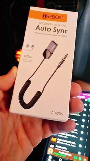 HREBOS AD-206 UNIVERSAL USB BLUETOOTH RECEIVER