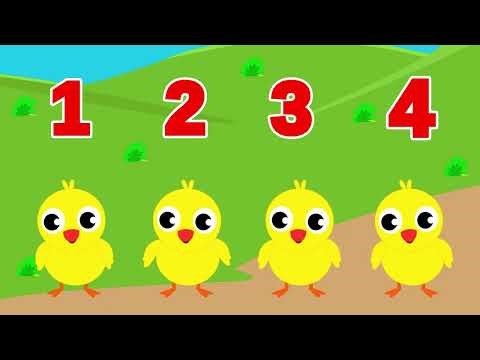 🦆 Five Little Ducks 🦆 | Preschool Nursery Rhyme and Sing Along | Baby Songs | Kids Poems | Cartoons