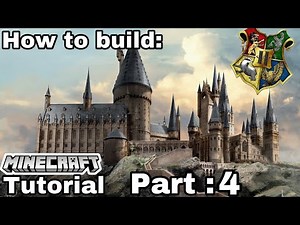 How to build: *Mini* Hogwarts *Minecraft Tutorial* PART 4