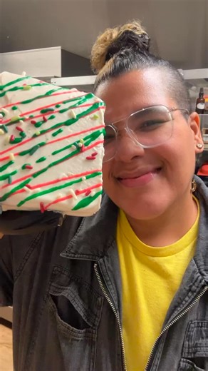 1K views · 56 reactions | Lyndzie’s Christmas Cakes: your Saturday Special at Mama’s Coffee House. Everyone loves those Little Debbie Christmas Tree Cakes… how about a homemade version! (Just not tree shaped cause I didn’t want any cake scraps  ) It’s ok to have a little Christmas before Thanksgiving  #fyp #littledebbiechristmastreecakes #cake #baking #bakingvideo #cake #bakery #coffeeshop #supportlocal | Mama’s Coffee House | Facebook