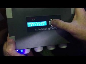 Setting up a Jebao dosing pump