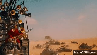 Mad Max Fury Road Guitar Guy (Full Scenes) Good Quality on Make a GIF