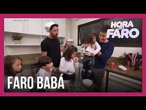 Rodrigo Faro encara tarefa de ser babá dos dez filhos do casal Arasaki